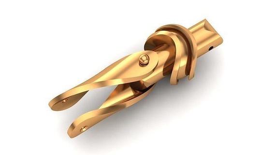 bağlantı para Cadena Zincir link esl1122009 takı altın gümüş yazdırılabilir bilezikler adam moda lüks bilezik karakter kolyeler 3d print model - Mito3D