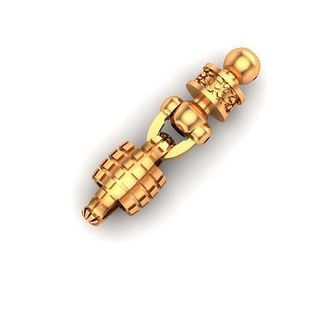 eslabon para cadena chain link esl0822002 jewelry gold silver printable jewel jewellery 3d print model - Mito3D