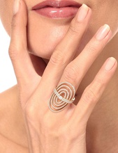 etername yüzük takı altın moda yazdırılabilir elmas anneau bijoux Gümüş 3d print model - Mito3D
