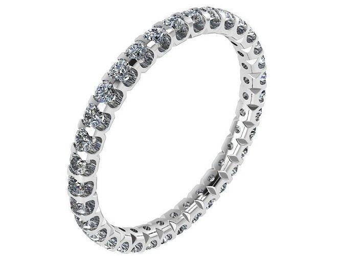 eternità gruppo musicale 1646 squillare oro diamante spianare gioielleria argento produzione moda design Fidanzamento gemma stampabile sterlina braccialetto cubano orecchino collana pendente anelli 3D print model - Mito3D