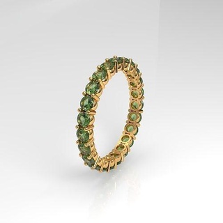 eternidade anel pacote tamanhos 8 20 joalheria jóias argolas jóia diamante imprimível ouro noivado luxo gema Casamento mulheres banda 3d print model - Mito3D