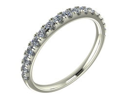ewigkeit ring split klaue einstellen diamant druckbar engagement gold silber schmuck platin ringe 3d print model - Mito3D