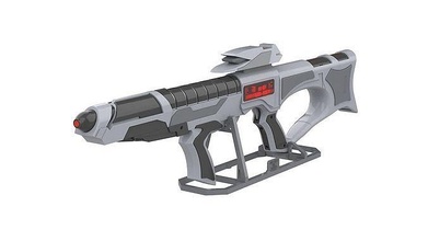 Eva phaseur étoile randonnée imprimable 3d modèle stl impression pistolet arme outil ventilateur art DIY loisir cosplay jouet 3d print model - Mito3D