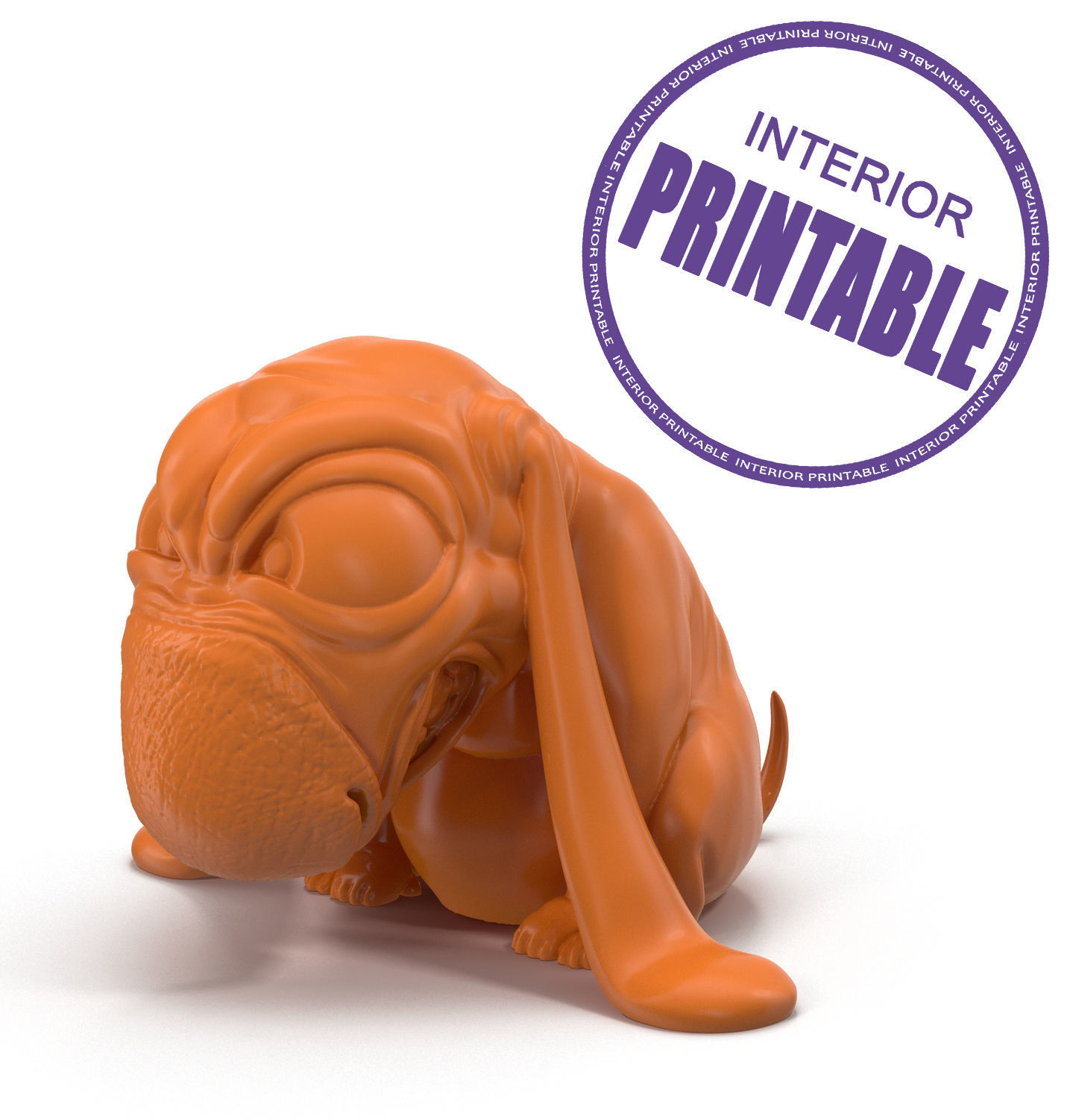 cachorro arte meios comunicação escultura animal cão diversão piada esculturas jogos brinquedos 3D print model - Mito3D