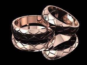 ex-55 la joyería anillo compromiso 3dready los anillos 3d print model - Mito3D