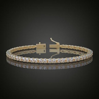 exclusivo pulsera modelo 3d imprimible 0004 platino joyería joya oro plata colgante pendiente diamante lujo anillos anillo arete pendientes collar Boda colgantes cadenas brazaletes esposas 3d print model - Mito3D