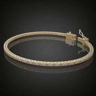exclusif bracelet modèle 3d imprimable 0014 6 platine bijoux or argent bijou pendentif Collier luxe anneaux bague boucle d'oreille boucles d'oreilles mariage diamant pendentifs Chaînes bracelets 3d print model - Mito3D