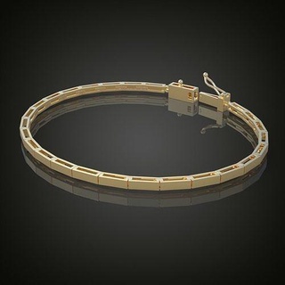 esclusivo braccialetto modello 3d stampabile 0016 platino gioielleria oro argento gioiello pendente ciondoli collana lusso anelli squillare orecchino orecchini nozze diamante Catene braccialetti 3d print model - Mito3D