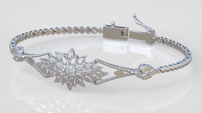 özel bilezik model 3d yazdırılabilir 0045 14 mücevher takı kolye lüks yüzükler yüzük küpe düğün elmas platin gümüş zincirler bilezikler 3D print model - Mito3D
