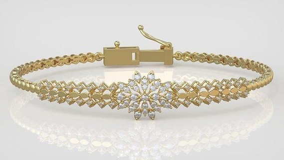 exclusif bracelet modèle 3d imprimable 0060 bijoux bijou pendentif pendentifs luxe anneaux bague boucle d'oreille boucles d'oreilles Collier diamant or platine argent Chaînes bracelets 3d print model - Mito3D