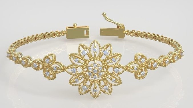 özel bilezik model 3d yazdırılabilir 0068 mücevher takı kolye yüzük küpe düğün elmas altın platin gümüş zincirler bilezikler 3D print model - Mito3D