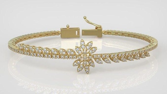 özel bilezik model 3d yazdırılabilir 0071 mücevher takı kolye yüzük küpe düğün elmas altın platin gümüş zincirler bilezikler 3d print model - Mito3D