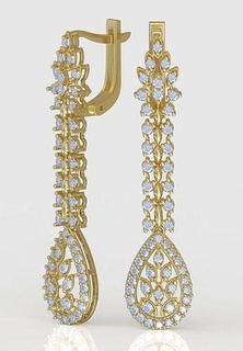esclusivo orecchini modello 3d stampabile 0209 gioielleria gioiello pendente ciondoli lusso anelli squillare orecchino braccialetto collana nozze diamante oro platino argento Catene braccialetti 3d print model - Mito3D