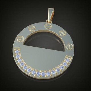 exclusive pendant 3d 0049 printable model11 platinum jewelry gold silver jewellery jewel pendants diamond luxury rings ring earring bracelet necklace wedding jewelery earrings chains bangles 3d print model - Mito3D