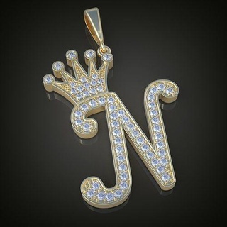 exklusiv Anhänger 3d 0080 druckbar model9 Platin Schmuck Gold Silber Juwel Diamant Luxus Ringe Ring Ohrring Ohrringe Armband Halskette Hochzeit Ketten Armreifen 3d print model - Mito3D