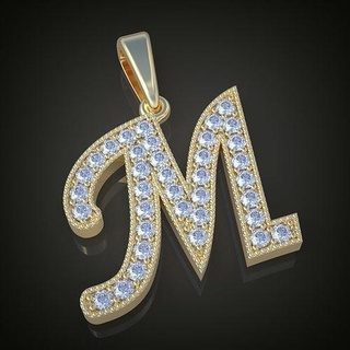 esclusivo pendente 3d 0086 stampabile model8 platino gioielleria oro argento gioiello ciondoli diamante lusso anelli squillare orecchino orecchini braccialetto collana nozze Catene braccialetti 3d print model - Mito3D