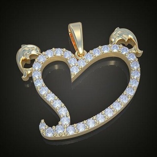 exklusiv Anhänger 3d 0100 druckbar model11 Platin Schmuck Gold Silber Juwel Mode Schönheit Diamant Luxus Ringe Ring Ohrring Ohrringe Armband Halskette Hochzeit Ketten 3d print model - Mito3D