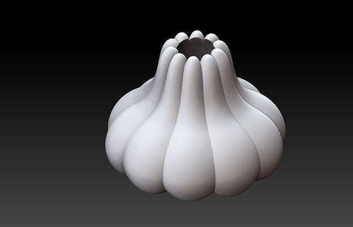 élargi pot 18 plante vase fleur bol cuisine cuisson forme bouteille décor glace conception Douane intérieur imprimable maison 3d print model - Mito3D