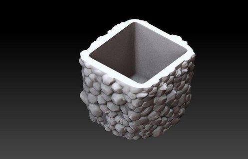 Genişletilmiş tencere 31 bitki vazo çiçek çanak yemek pişirme form şişe dekor buz tasarım özel iç yazdırılabilir Bölüm organizatör konteyner ev 3d print model - Mito3D