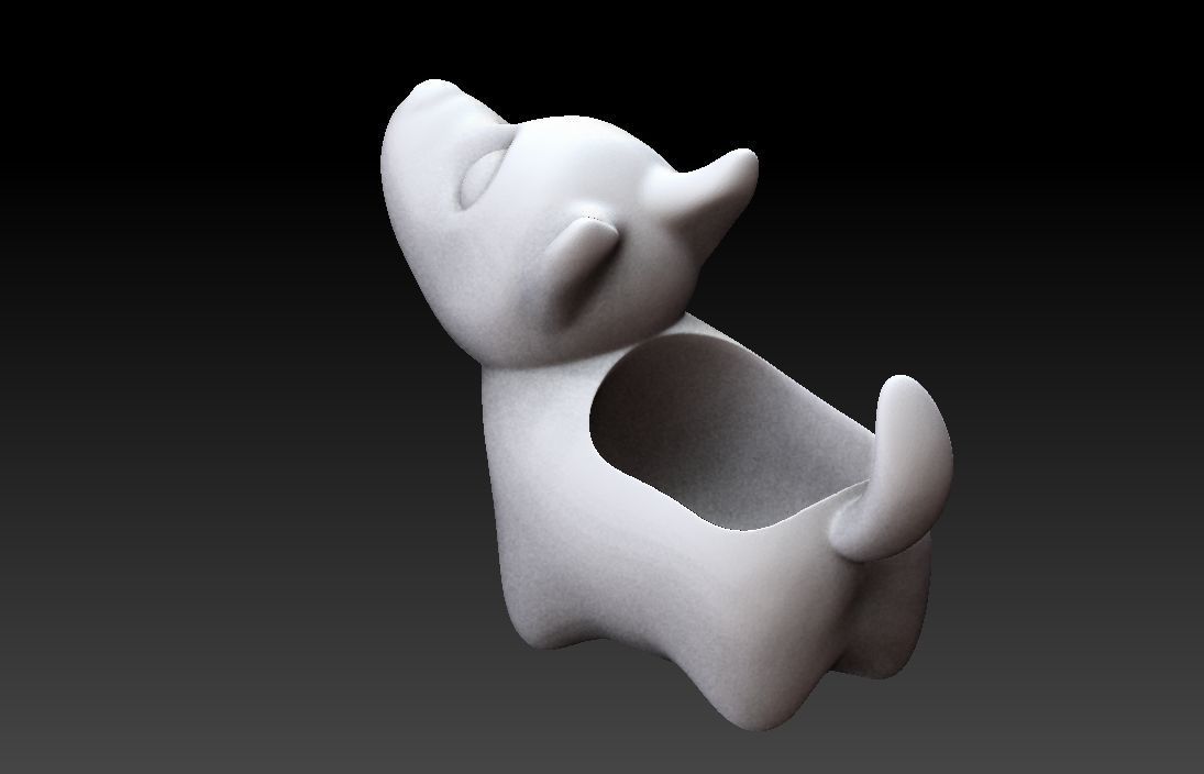 esteso pentola 35 pianta vaso fiore ciotola cucinando cottura modulo bottiglia arredamento ghiaccio design personalizzato interni stampabile cane animale casa 3D print model - Mito3D