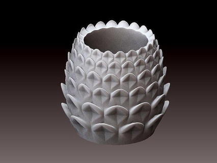 Genişletilmiş tencere 4 bitki vazo çiçek çanak yemek pişirme form şişe dekor buz tasarım özel iç yazdırılabilir organizatör konteyner ev 3d print model - Mito3D