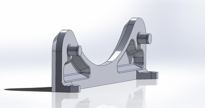 extern Filament Stand 3dmodel 3dprinter stilvoll kompakt Hobby DIY mechanisch Teile 3d print model - Mito3D