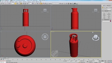 extinguisher cylinder emergency warning danger safety 3dmodel 3dprintmodel games toys 3d print model - Mito3D