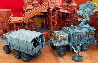 extra caminhão corpos 28mm sci fi scifi militares veículo warhammer40k jogos guerra 3dprint brinquedos acessórios expansão fdm 3d print model - Mito3D
