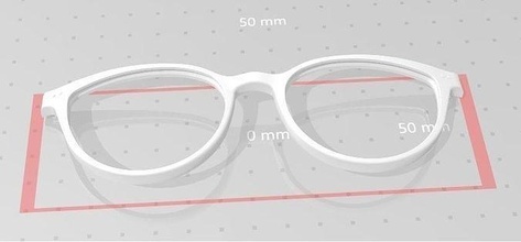 eye glasses bicchieri occhio gadget ricambio moda plastica abs trasparente bellezza moderno 3d print model - Mito3D