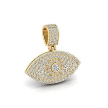 œil Douane 3d modèle rendre bijou gemme engagement mariage bijoux diamant imprimable bague or engagem mode sterling blanc brillant solitaire beauté anneaux pendentifs 3d print model - Mito3D