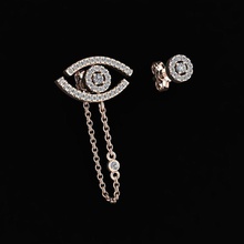 eye earring jewelry luxury elegant ring gem gold silver wedding diamond bracelet necklaces pendant rhinoceros accessory beauty fashion design cad jewel earrings 3d print model - Mito3D