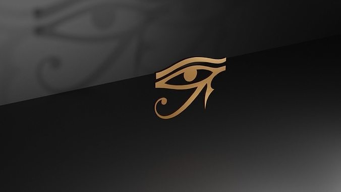 Auge ra Symbol Symbole uralt Ägypten Pack religiös ägyptisch Geschichte Kultur Religion Kunst Zeichen Logos 3D print model - Mito3D