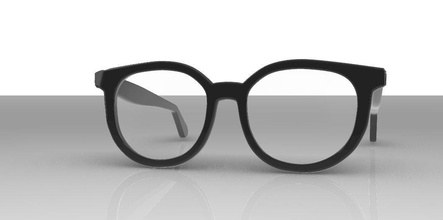 eyeglasses 3d print model wear fashion accessory eye beauty glasses 3d print model - Mito3D