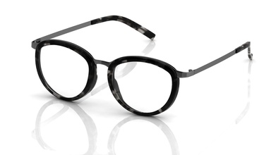 óculos de homens, mulheres a moda sol grau lente visão isolado optometria plástico área trabalho o design brilhando olho acessório spec óptica ver ampliação luz do 3d print model - Mito3D