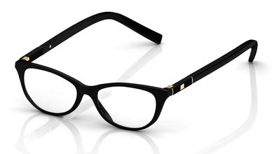 anteojos hombres mujer lente moda accesorio vaso belleza vestir dom ojo visión gafas sol especificaciones hembra alcance prescripción lentes 3d print model - Mito3D