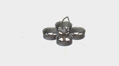 ez-85 v2 85mm sin cepillo micro quadcopter marco juegos-juguetes 1104 20x20 drone escobillas juegos los juguetes de 3d print model - Mito3D
