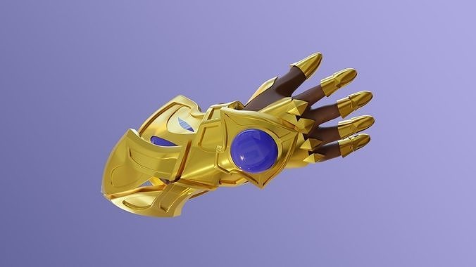 ezreal surimen eldiven lig of efsaneler kostüm oyunu shurimangauntlet ligi lol oyunlar oyuncaklar 3D print model - Mito3D