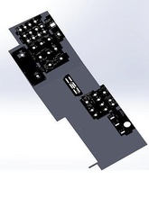 f 16 mão painéis modelo agrupar f16 dcs bms falcão víbora simulação painel luz fundo cabine passatempo faça 3d print model - Mito3D