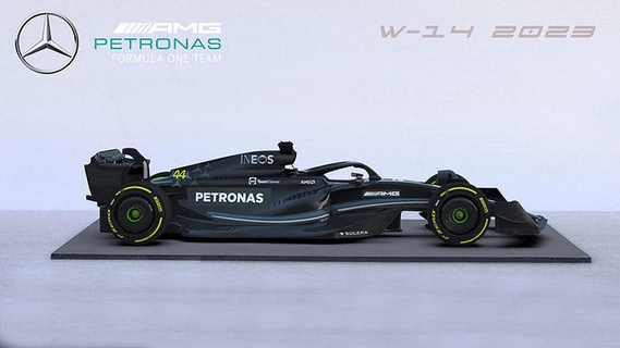 f1 Mercedes amg 2023 formula1 Modelle architektonisch Hobby DIY Automobil 3d print model - Mito3D