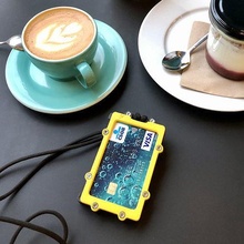 f33 - minimalistic fully functional wallet minimalist fashion accessory 3d print wallets 3d print model - Mito3D
