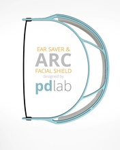 face shield - facial shield-corona corona safety gesichtsschild schutz science other 3d print model - Mito3D