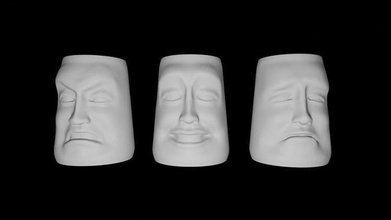 Gesicht Vasen Vase Haus Dekoration Innere Design Dekor 3d print model - Mito3D