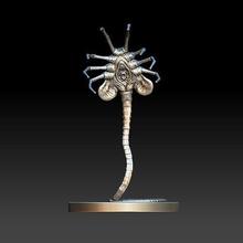 facehugger außerirdischer xenomorph raubtier spiele sci fi charakter ender3 print3d 3dmodel spielzeuge kreatur kunst skulpturen 3d print model - Mito3D
