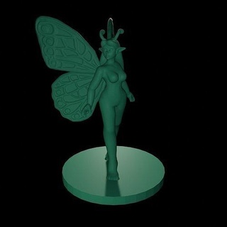 Fée fantaisie personnage magie femme miniatures Jeu magique conte fille Jeux jouets planche 3d print model - Mito3D