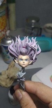fairy tail - mirajane head sculpt dynamic hair easy paint mira jane fairytail anime white games toys 3d print model - Mito3D