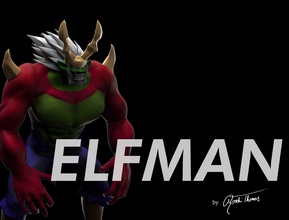 Fée queue elfman strauss anime 3d modèle conte fées elfe monstre Jeux jouets 3d print model - Mito3D
