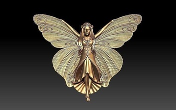 fairy butterfly elf fairy tale sculpture print statue moth art sculptures madame woman lady women girl