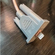 fake vga charge cable electrical connector technology wire power socket plug hobby diy electronics 3d print model - Mito3D