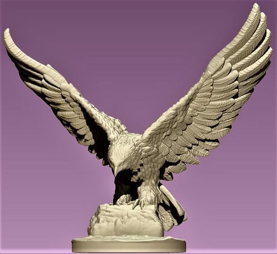 falcon hawk bird statue sculpture eagle kite wings wing art sculptures extreme sport anime 3D print model - Mito3D