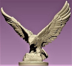 falco uccello statua scultura aquila aquilone Ali ala arte sculture estremo sport anime 3d print model - Mito3D